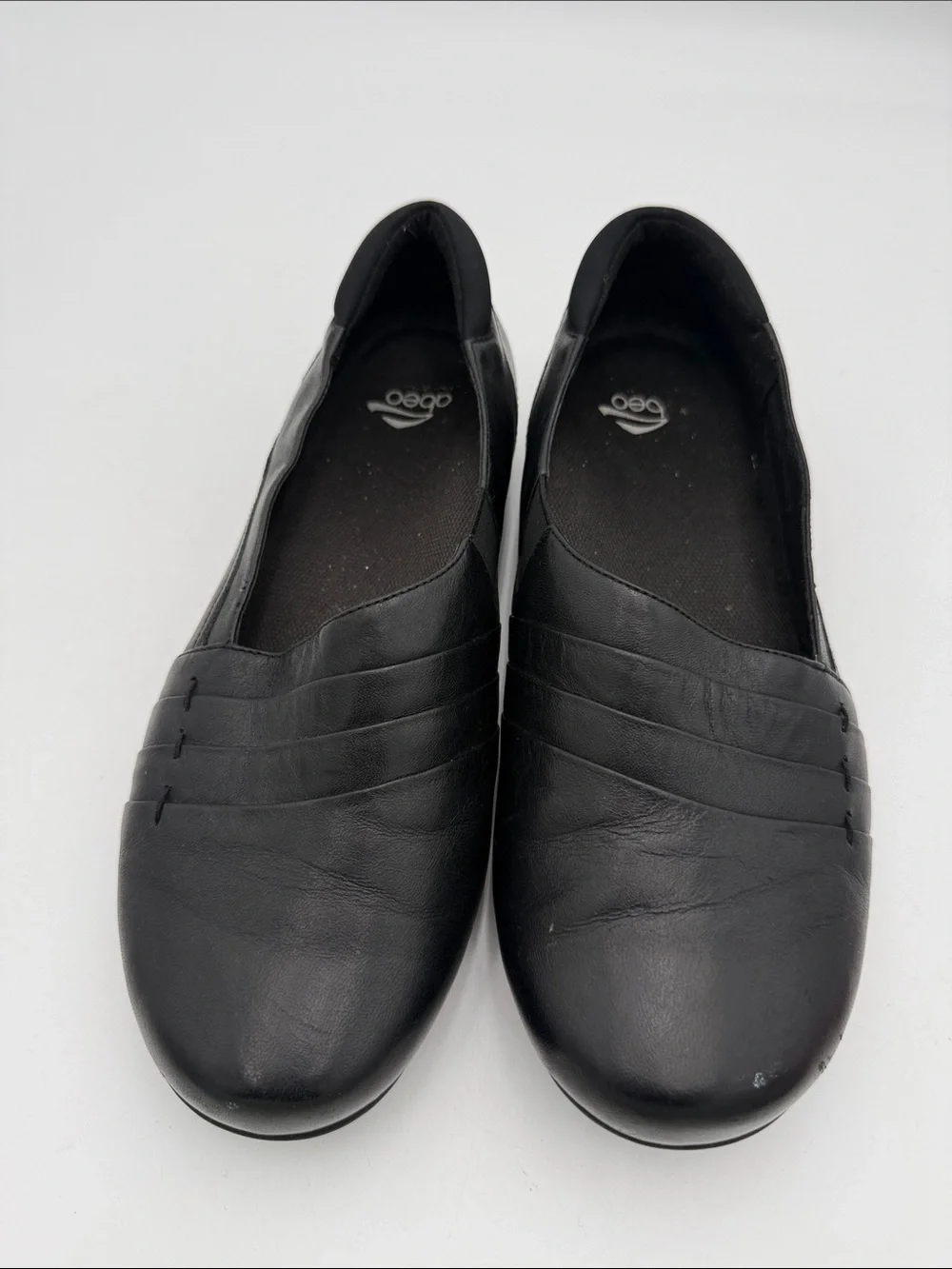 Abeo Everyday Black Slip-On Comfort Flats - Women 8.5 N comfort office retro Y2K